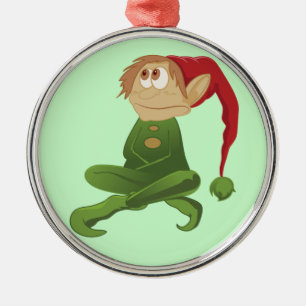 Elf Kerstbell ornament