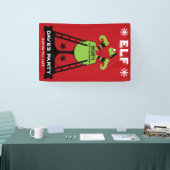 Elf kerstfeest spandoek (Beurs)
