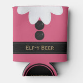 Elf Kerstmis in juli Pink Koelbox Blikjeskoeler (Voorkant)