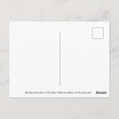Elf kinderen briefkaart (Achterkant)