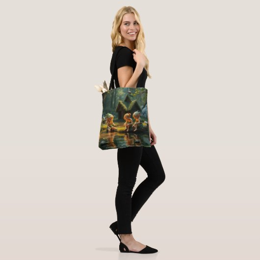 Elf kinderen draagtas (Op model)