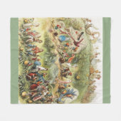 Elf King fleece deken (Voorkant (Horizontaal))