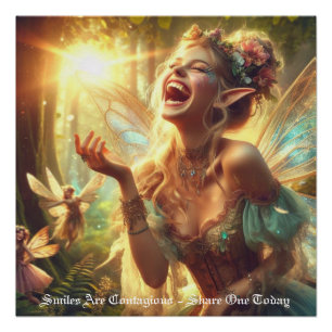 Elf Lachen Poster Perfect Poster