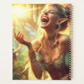 Elf Lachkalender Planner (Achterkant)