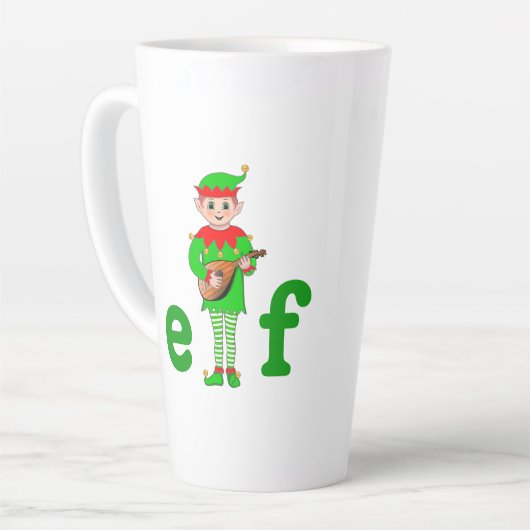 Elf Latte Mug (Angle gauche)