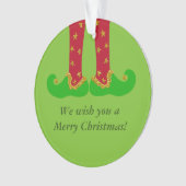 Elf Legs, Kerstmis, je past Ornament aan (voorkant)