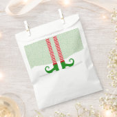 Elf Legs kersttas Bedankzakje (Geknipt)