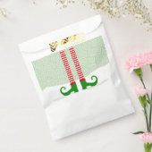 Elf Legs kersttas Bedankzakje (Gezegeld)