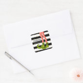Elf Legs Small Vierkante Sticker (Envelop)