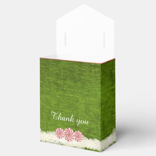 Elf Leuk Kerstfeest Rood en Groen Thema Bedankdoosjes (Geopend)