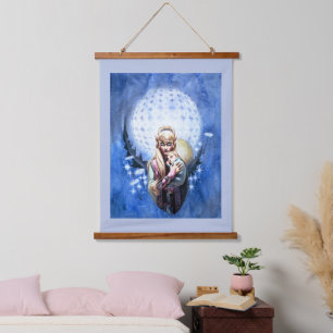 Elf Madonna Hangend Wandkleed