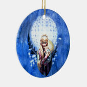 Elf Madonna kerstversiering Keramisch Ornament (Rechts)