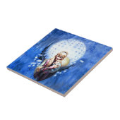 Elf Madonna Tegeltje (Zijkant)