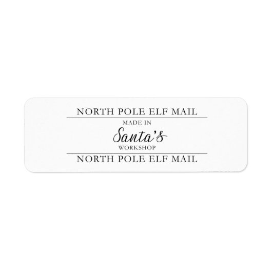 Elf Mail | Stickers Vacances (Devant)