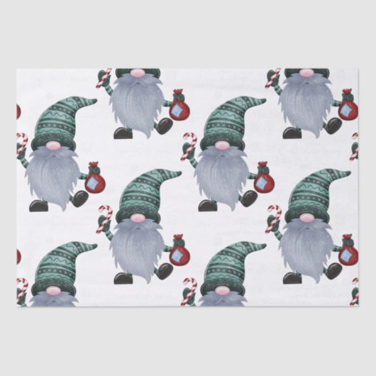 Elf met pet tissuepapier (Voorkant)