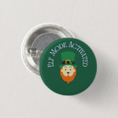 Elf Mode Activated Christmas Banner – Holiday Part Ronde Button 3,2 Cm (Voorkant /achterkant)