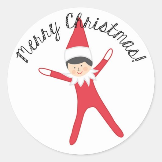Elf op de Sticker (Voorkant)