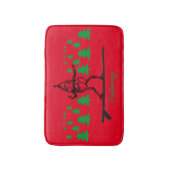 Elf op een Surfboard Thunder_Cove Badmat (Voorkant Verticaal)