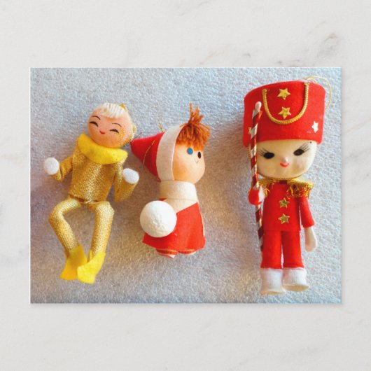  ELF ORNAMENT KERST BRIEFKAART (Voorkant)