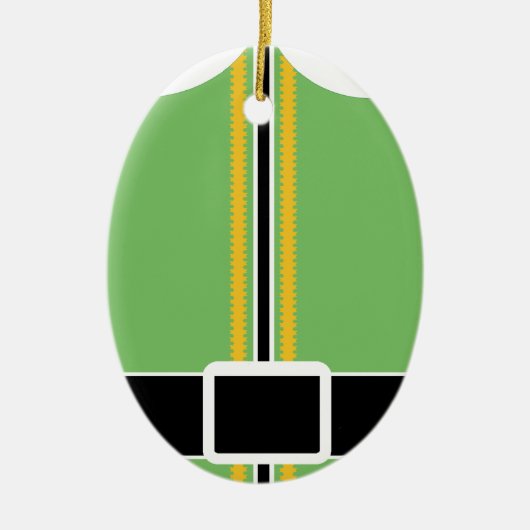 Elf Oval Ornament (Voorkant)