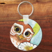 Elf Owl Blossom Sleutelhanger (Voorkant)