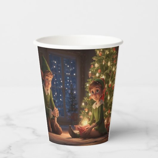 Elf Papieren Bekers (Voorkant)