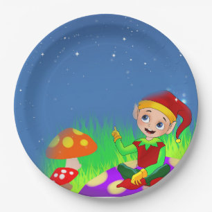 Elf Papieren Bordje