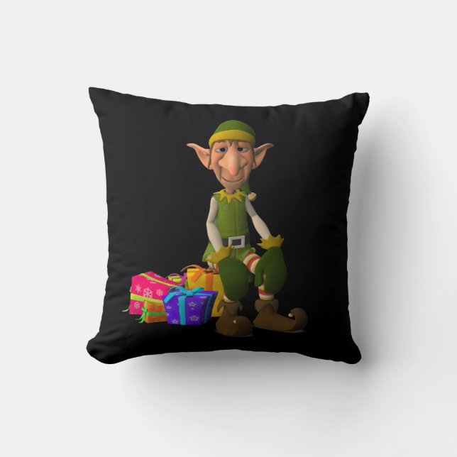 Elf Pillow van Santa Kussen (Voorkant)