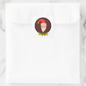 Elf Portrait Square Sticker (Tas)