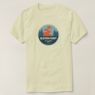 Elf punten wilde en Schilderachtig rivier Missouri T-shirt