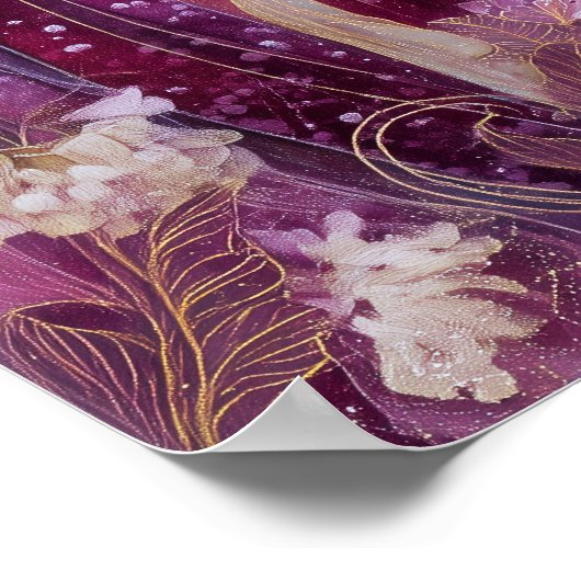 Elf Queen Goddess Celestial Fantasy Wall Art Print (Hoek)