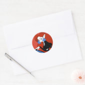 Elf Ronde Sticker (Envelop)