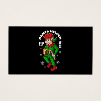 Elf Santa Helper geschenkdoos Visitekaartje