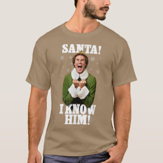 Elf Santa ik ken hem T-shirt