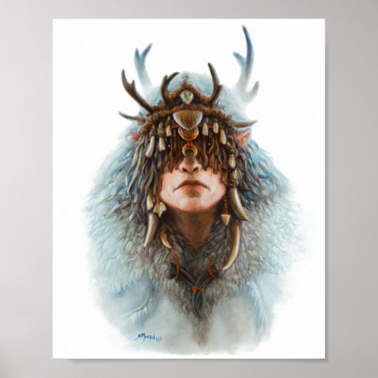 Elf Shaman Poster (Voorkant)