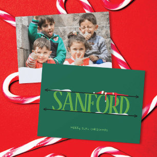 Elf Shenanigans Fotokerstkaart Feestdagenkaart