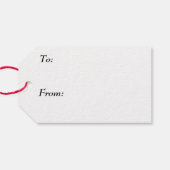 Elf Shoes Cadeaulabel (Achterkant Horizontaal)