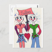 Elf Sisters #2 Briefkaart (Voorkant / Achterkant)