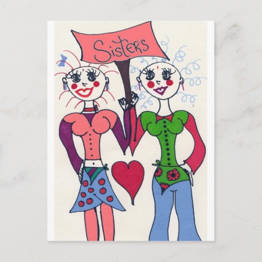 Elf Sisters #2 Briefkaart (Voorkant)