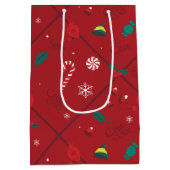 ELF-Snoep-controlepatroon Medium Cadeauzakje (Achterkant)