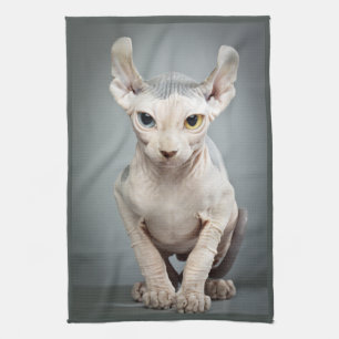 Elf Sphinx Cat-foto Theedoek