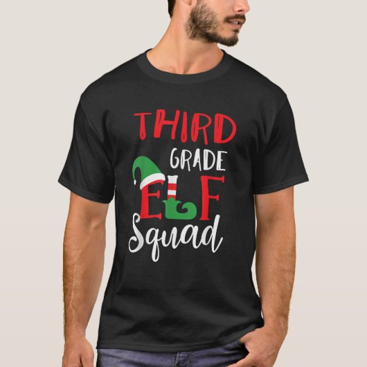 Elf Squad - 3e année Enseignant de Noël Haut (Devant)