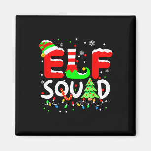 Elf Squad Kerstmis Matching Family Toddler Boy Gi Magneet