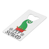 Elf Squad Kredietkaart Flessenopener (Achterkant Gekanteld)
