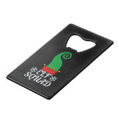 Elf Squad Kredietkaart Flessenopener (Voorkant Gekanteld)