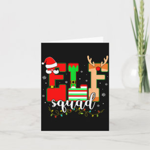 Elf Squad Pyjama Voor Vrouwen Volwassenen Meisjes Kaart