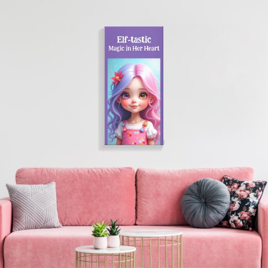 Elf-tastic Canvas Afdruk (Insitu (Woonkamer))