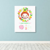 Elf the Movie | Four Main Food Groups Canvas Afdruk (Insitu (Houten vloer))