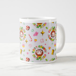 Elf the Movie | Four Main Food Groups Pattern Extra Grote Beker