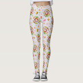Elf the Movie | Four Main Food Groups Pattern Leggings (Voorkant)